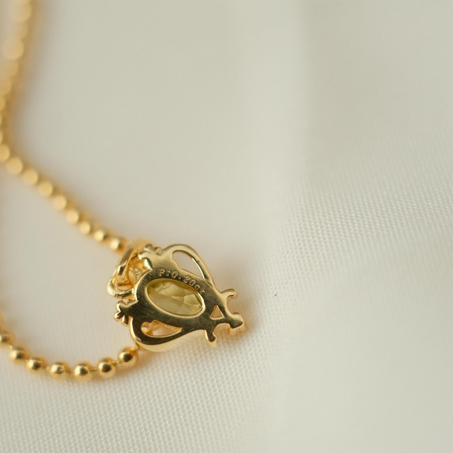 The Peridot Collection: Mary Pendant