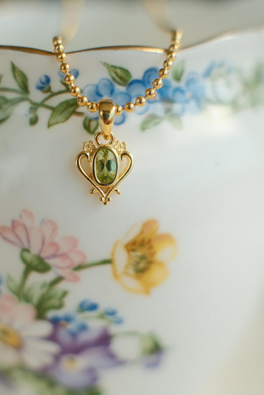 The Peridot Collection: Mary Pendant