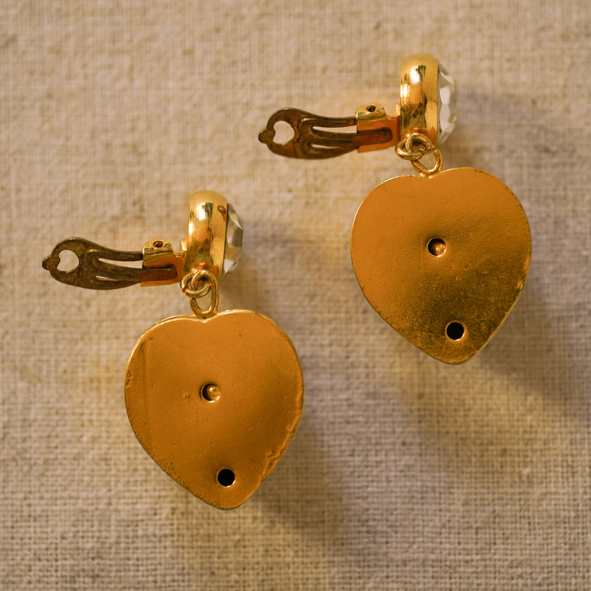 Vintage Rhinestone Earrings